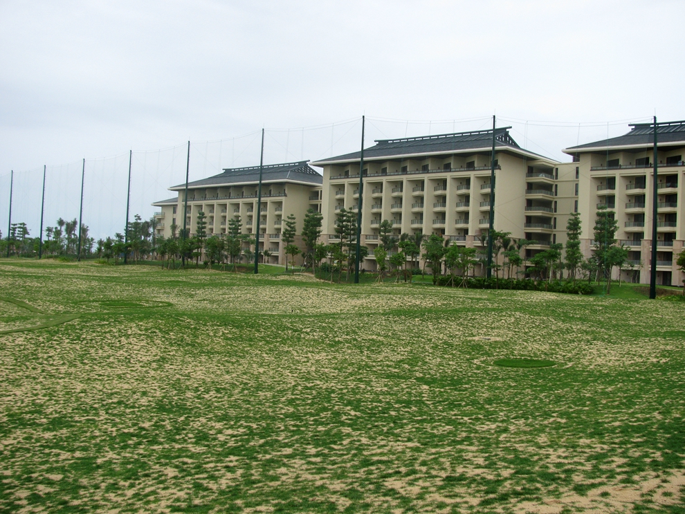 三亞解放軍總醫院高爾夫練習場圍網工程